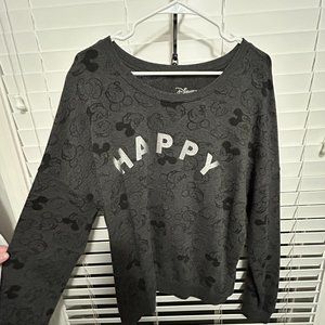 DISNEY Animation Mickey "HAPPY" Sweater | XXL